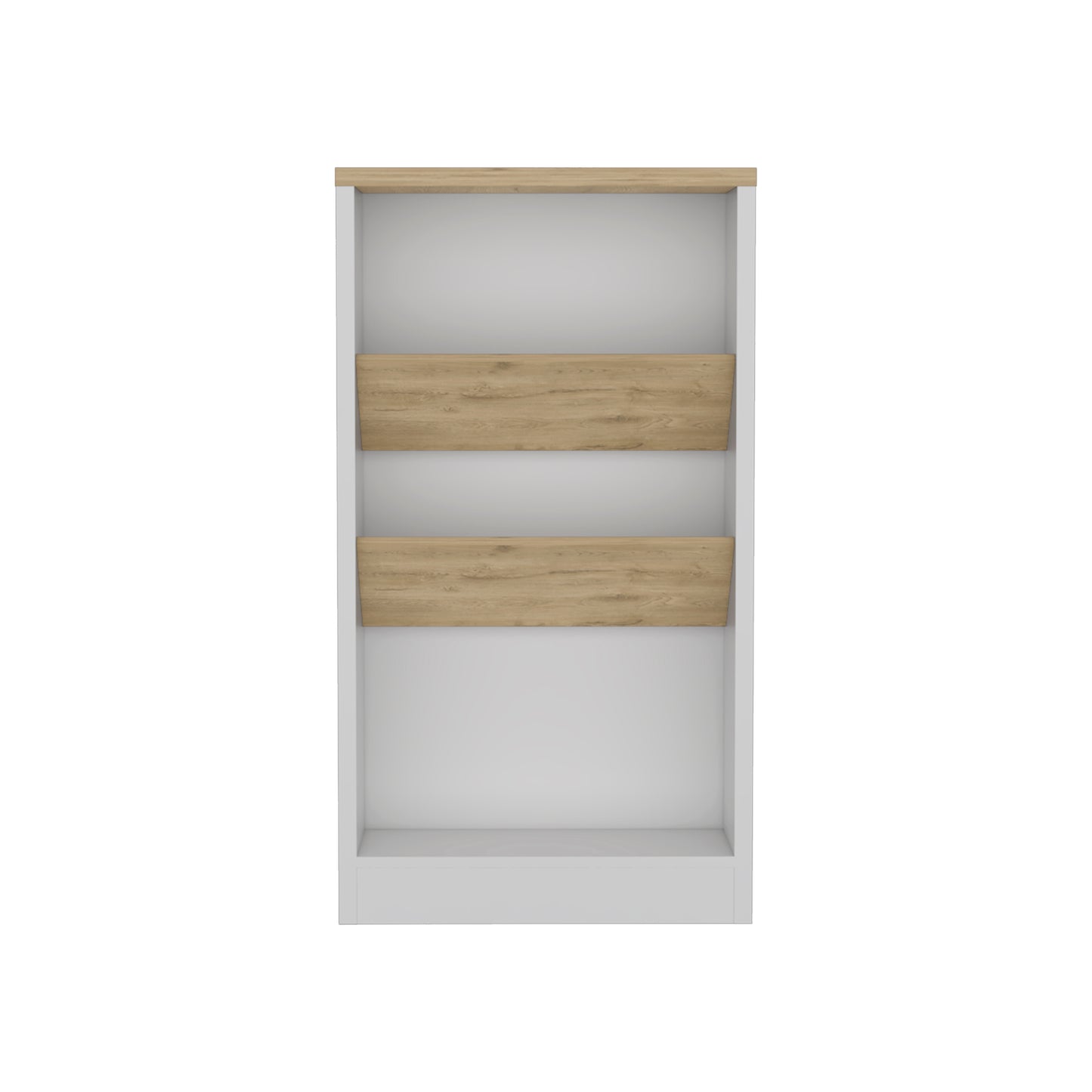 Multifunctional Modern Kitchen Island with Display Shelves