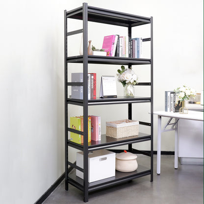 Heavy-Duty Adjustable 5-Tier Metal Storage Shelving Unit - 2000LBS Capacity for Kitchen, Garage, and Pantry