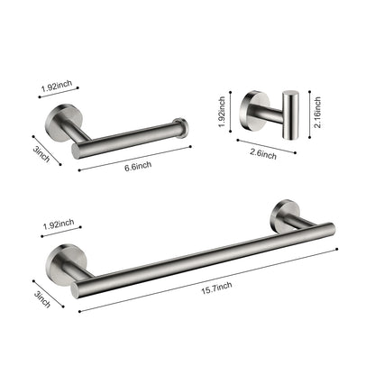 3 - Piece Bathroom Hardware Set