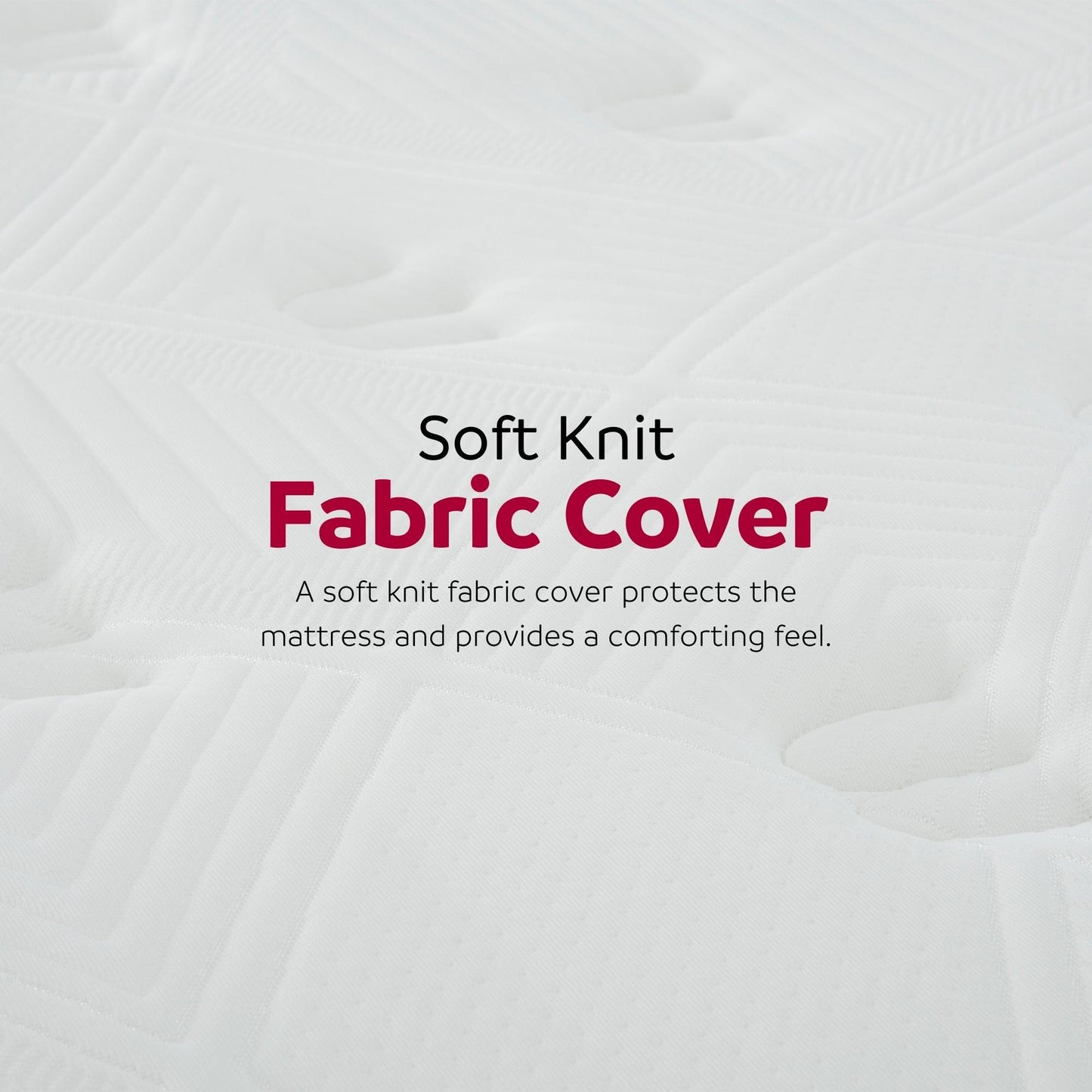 Luxury 9-Inch King Size Pocket Coil Mattress in a Box - White