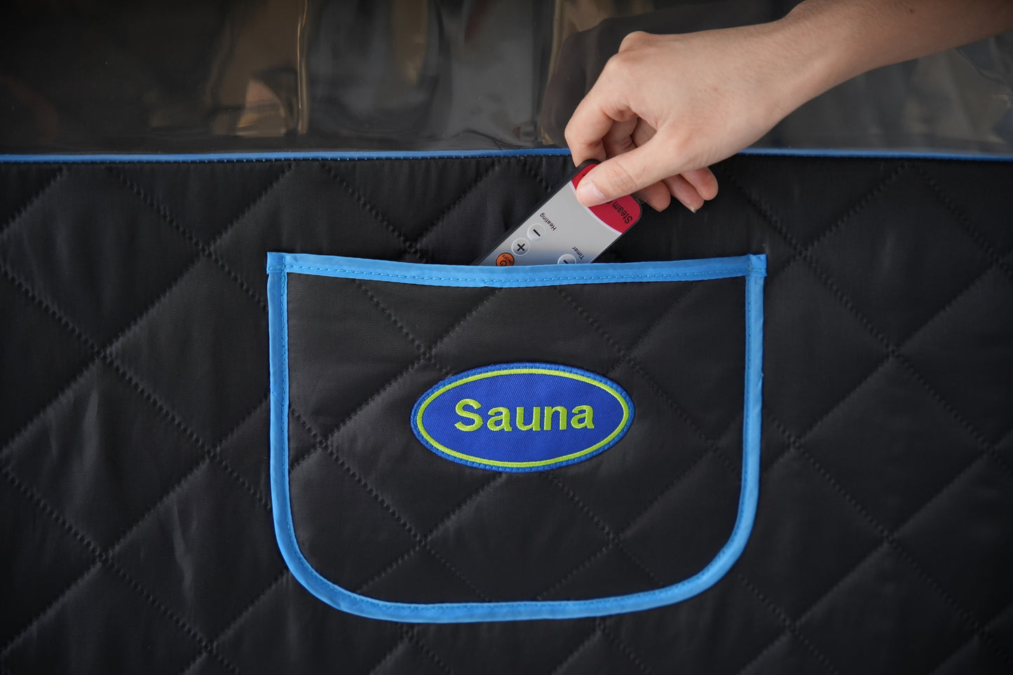 Portable Folding Steam Sauna Tent 1000W Generator, 2.2L Tank, 9-Heat Levels, 1-Min Setup, Home Spa, Black