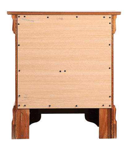 Elegant Oak Nightstand With Classic Design
