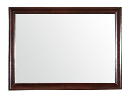 Cappuccino Transitional Large Scale Mirror by Glory Furniture LaVita G8875-M