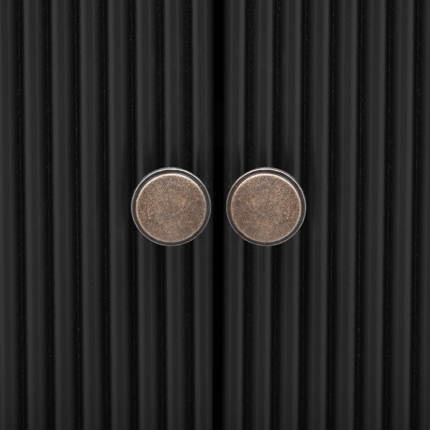 U_STYLE Sleek Storage Cabinet Sideboard Buffet with Vertical Line Design,Suitable for Study,Entrance and Living Room