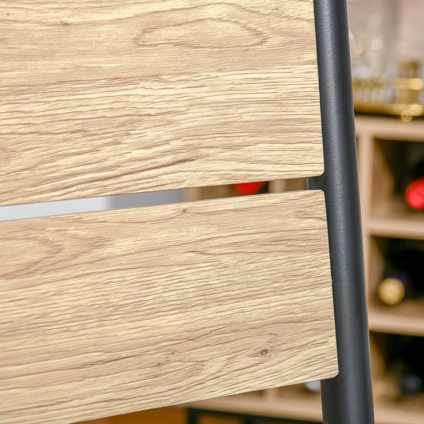 HOMCOM 3 Piece Dining Table Set for 2, Modern Kitchen Table and Chairs, Dining Room Set for Breakfast Nook, Small Space, Apartment, Space Saving