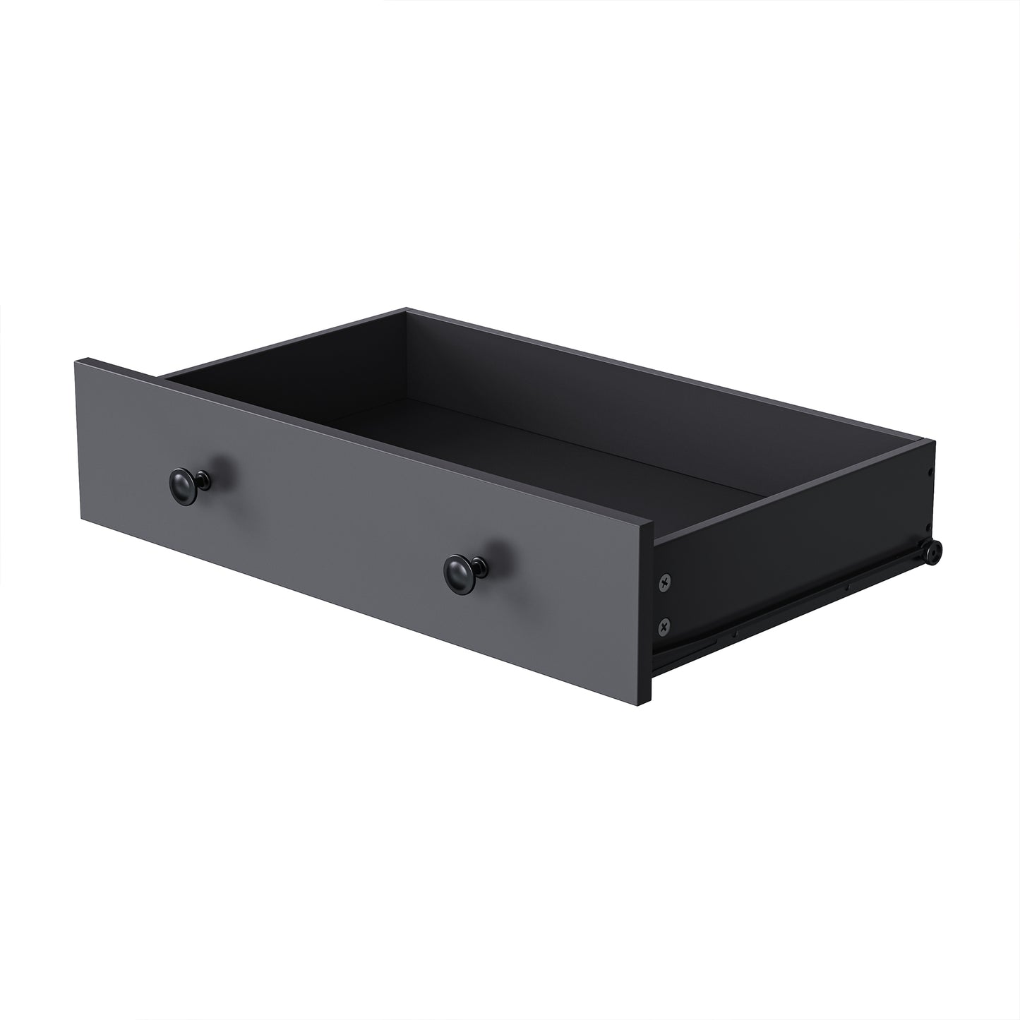 Elegant Black Farmhouse Storage Cabinet with Adjustable Shelves and Gourd-Shaped Legs, Versatile Kitchen Pantry and Bookshelf Solution