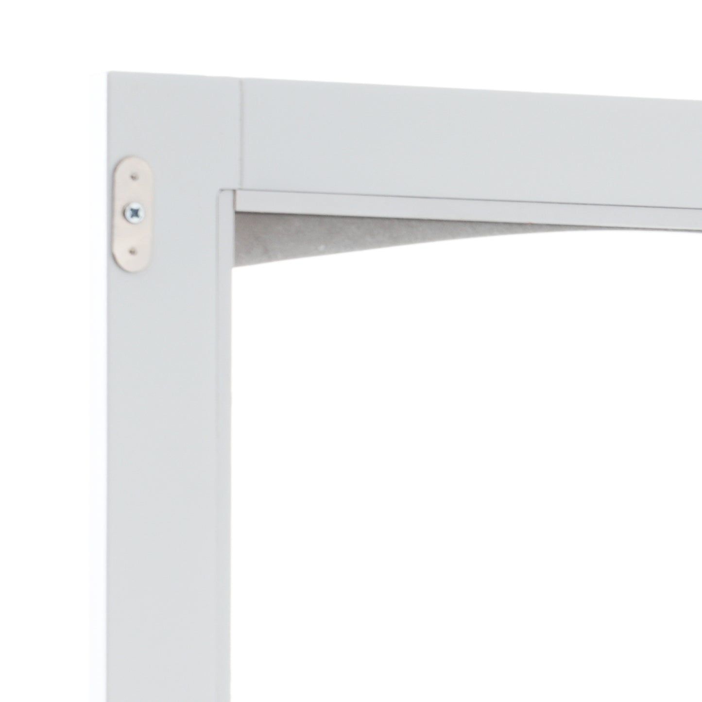 Elegant 63" Tall White Bathroom Storage Cabinet with Glass Doors, Two Drawers, Adjustable Shelves, and Anti-Tipping Design - Perfect for Organizing and Displaying Essentials