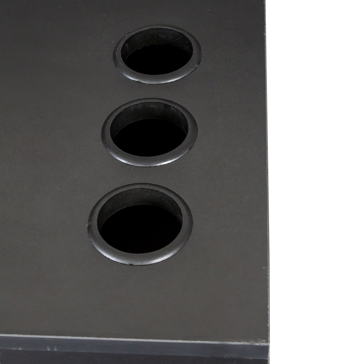 Vanity Desk for Hair Styling with Multi-Layer Storage and Large Capacity, Home Salon Black