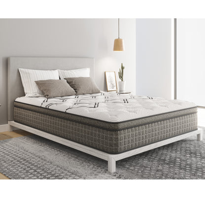 Soto Copper Euro-Top King Mattress - 12.5" Medium Comfort