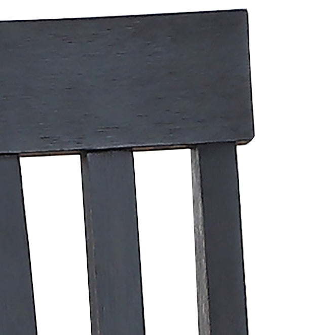 Farmhouse Dining Set 7 Piece Table Chairs Two Tone Finish