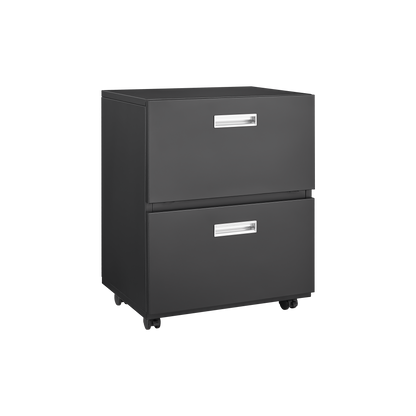 Office furniture Copier Cabinet black 2 door steel copier stand mobile pedestal file Printer Stand