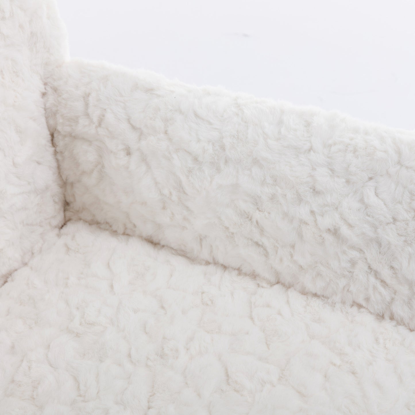 Elegant Beige Velvet Office Chair with Golden Base and Adjustable Recline, Swivel Desk & Vanity Chair