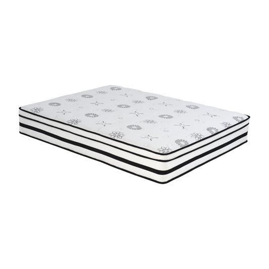 12-Inch Luxury Queen Hybrid Mattress with Breathable Quilted Cover and Plush Foam, Perfect for a Comfortable Night's Sleep
