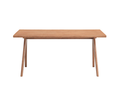 Rattan Dining Table, 63 Inch Wide, 33 Inch Deep, 30 Inch High, Coastal Boho Style for Dining Room Natural
