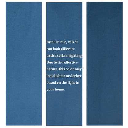 Swivel Counter Height Bar Stools Set of 2 Blue Gold Legs