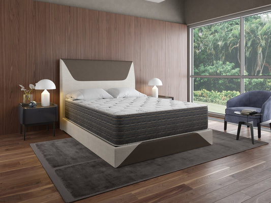Twin Size 13.5" DreamFlex Plush Mattress with Two Sided Comfort and Bamboo Fabric