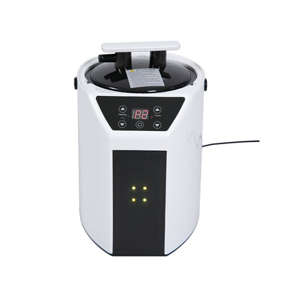 3.0L Tank Sauna Steam Generator, 360° Nozzles, 4 Gear Settings, Remote 90-Min Run Time White+Black