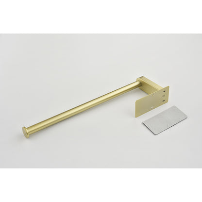 2 Pack Paper Towel Holder Wall Mount, Self-Adhesive or Drilled Paper Towel Holder Under Cabinet. Suitable for kitchen, bathroom, pantry