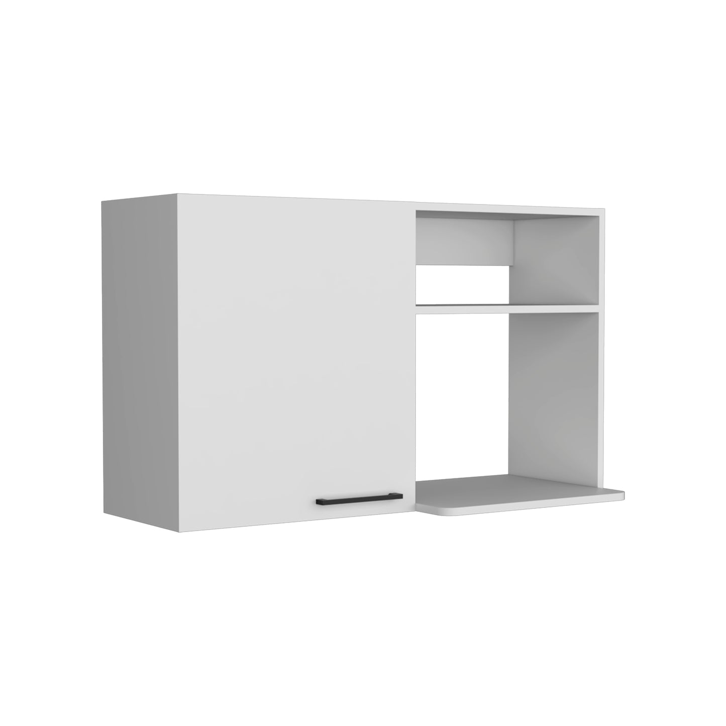 Burwood White Finish Kitchen Storage Wall Cabinet