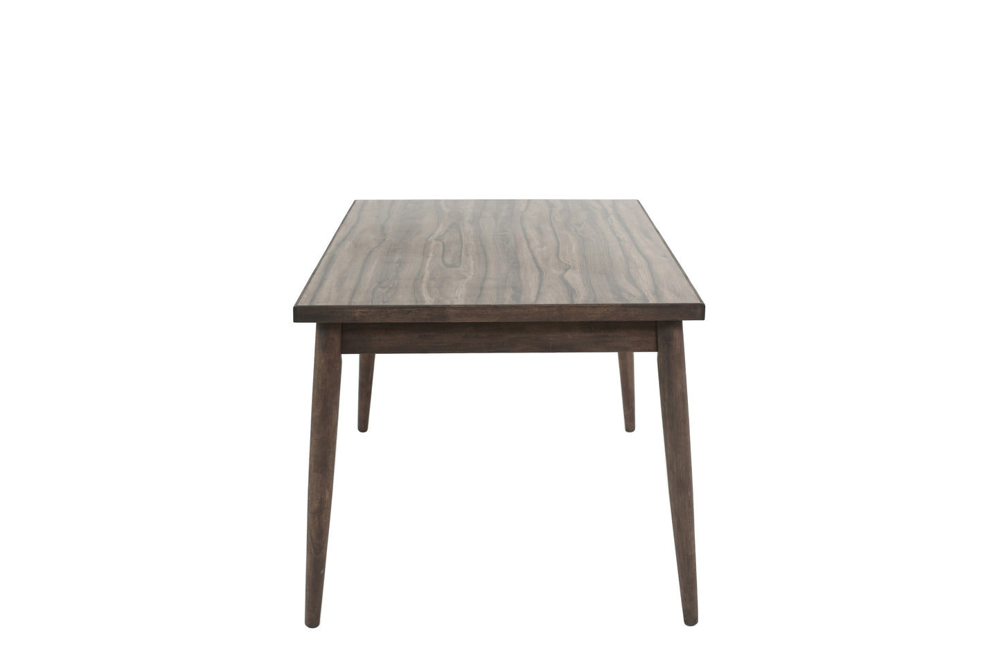 Solid Wood Rectangle Dining Table Dining Room Walnut Finish