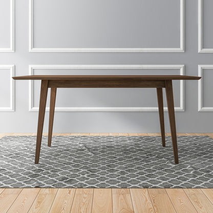 Levi Modern Style Solid Wood Rectangular Dining Kitchen Table