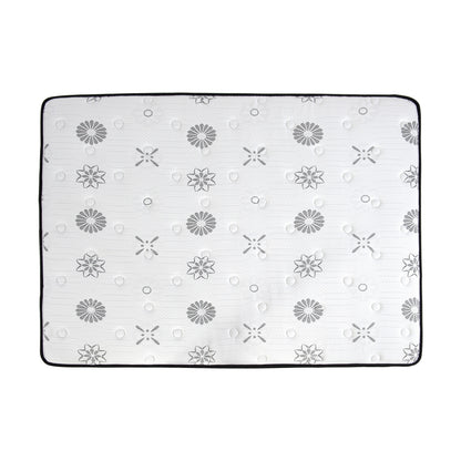 12-Inch Luxury Queen Hybrid Mattress with Breathable Quilted Cover and Plush Foam, Perfect for a Comfortable Night's Sleep