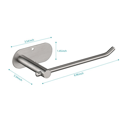 Paper Towel Holder - Self-Adhesive or Drilling, stainless steel wall-mounted paper towel holder for kitchen, bathroom