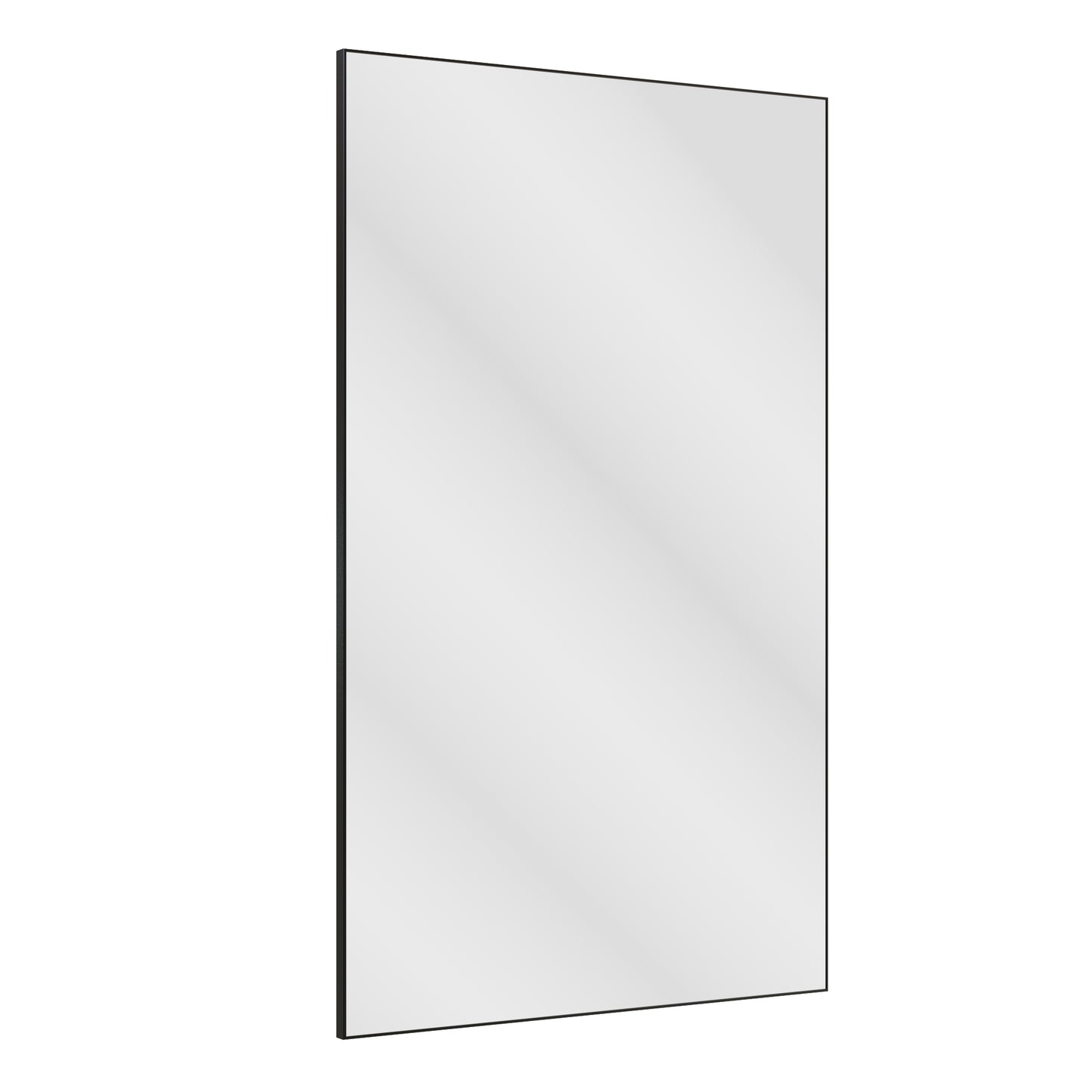 60"x36" Oversized Modern Rectangle Bathroom Mirror with Balck Frame Decorative Large Wall Mirrors for Bathroom Living Room Bedroom Vertical or Horizontal Wall Mounted mirror with Aluminum Frame