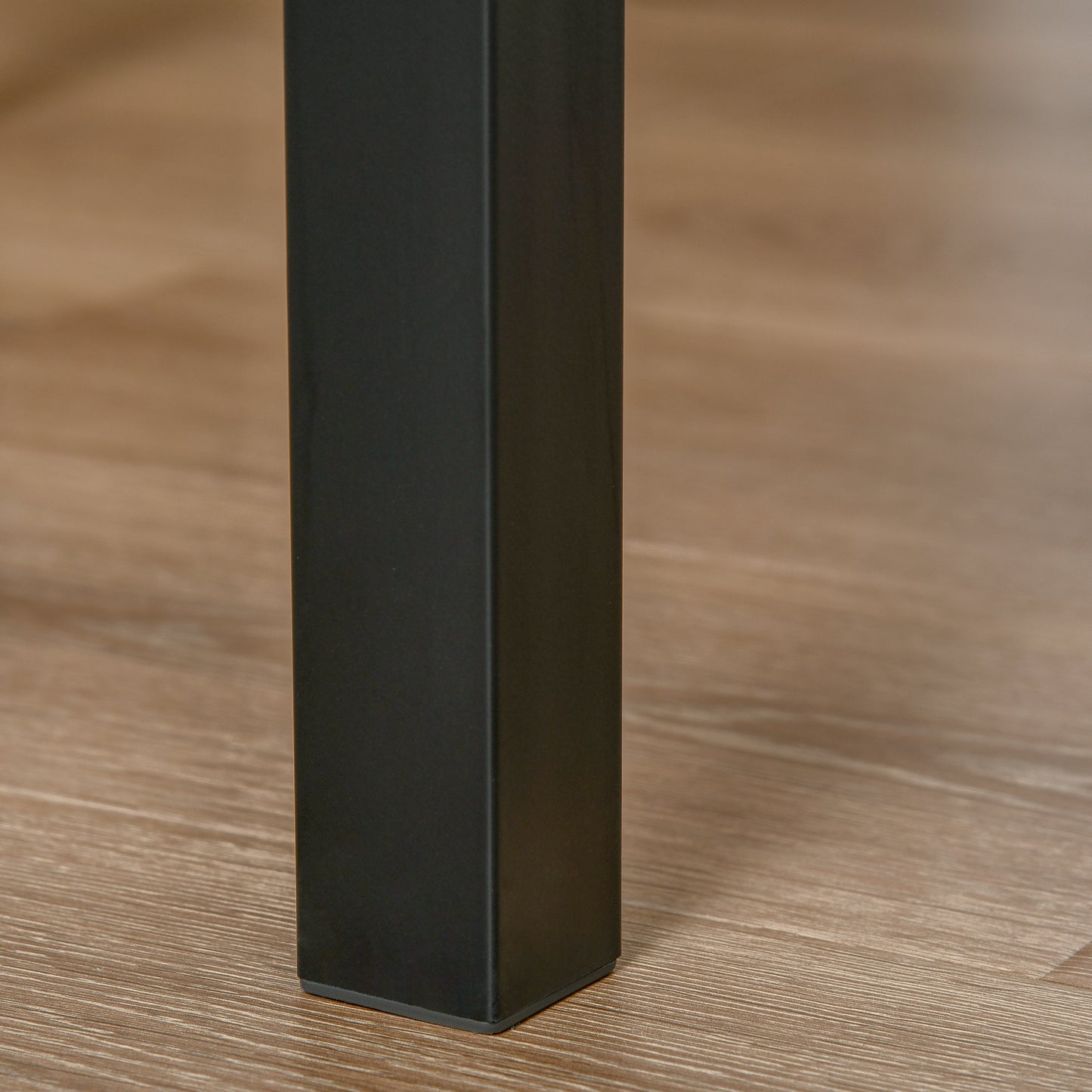 HOMCOM 3 Piece Dining Table Set for 2, Modern Kitchen Table and Chairs, Dining Room Set for Breakfast Nook, Small Space, Apartment, Space Saving