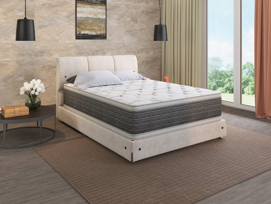 14.5" Luxe Flex Dual Comfort Pillow Top Twin Mattress