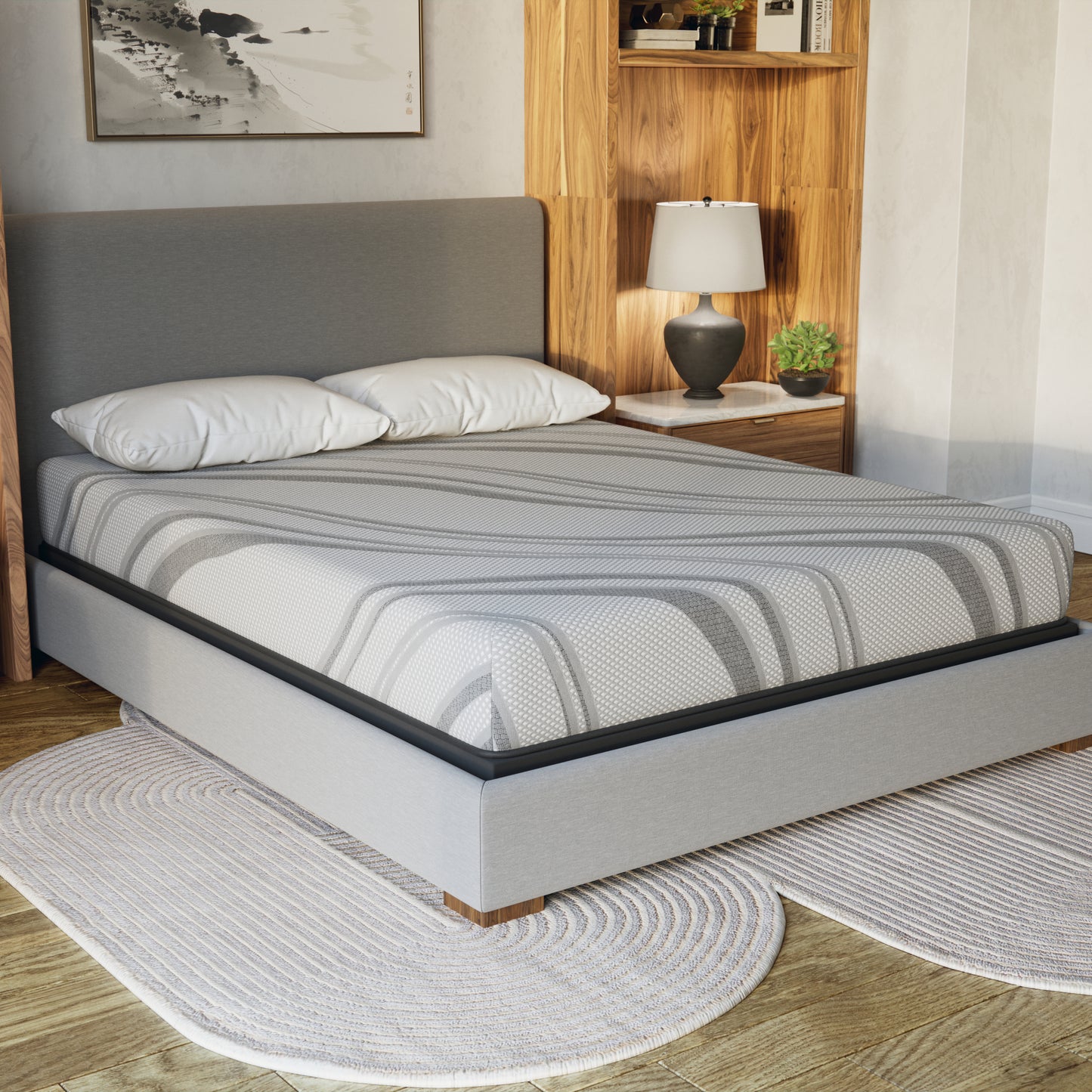 NL 8" Queen Pro Gel Foam Mattress - Firm Support