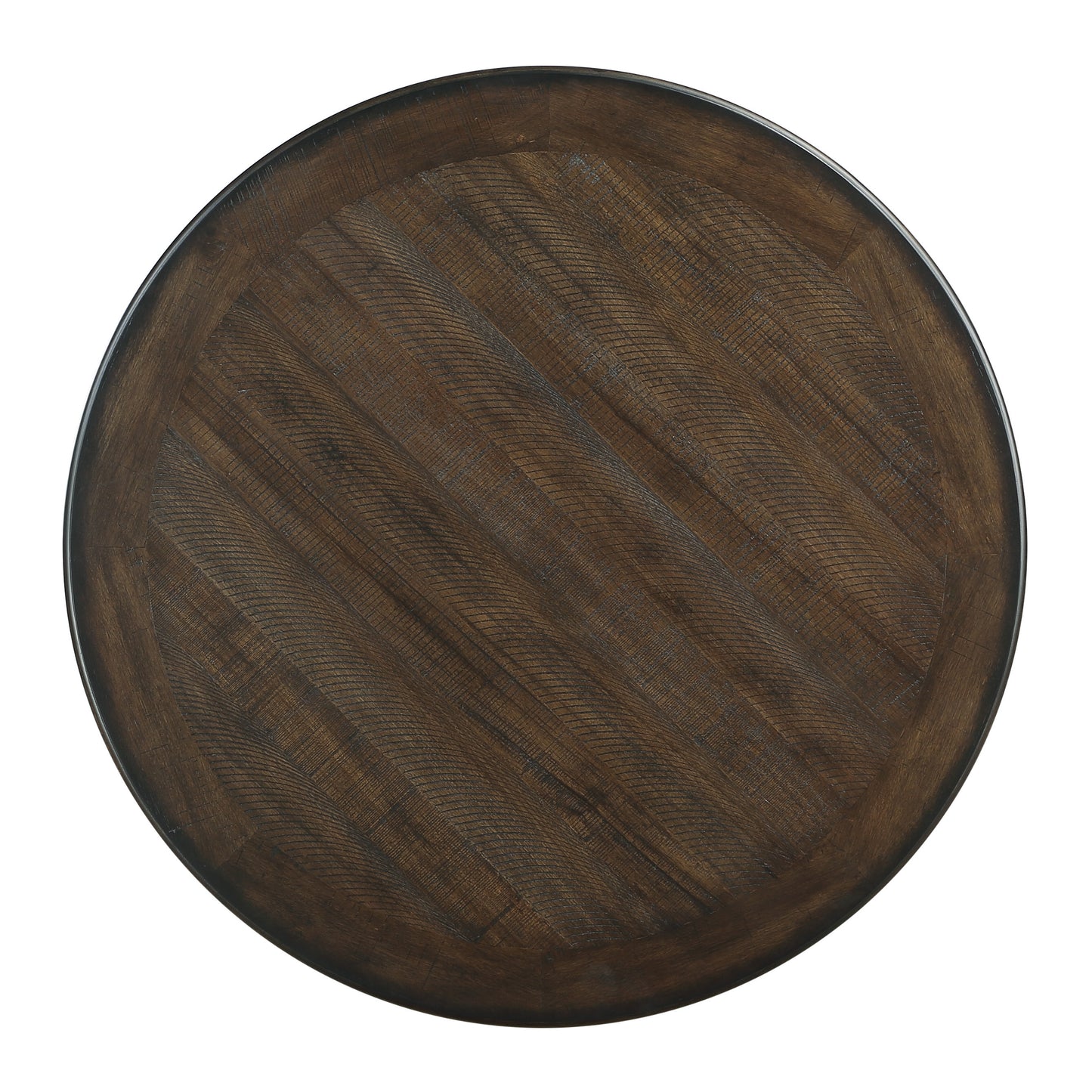 Counter Height Dining Set With Shelves Antique White Finish