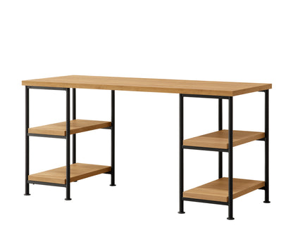 Elegant Golden Oak Writing Desk