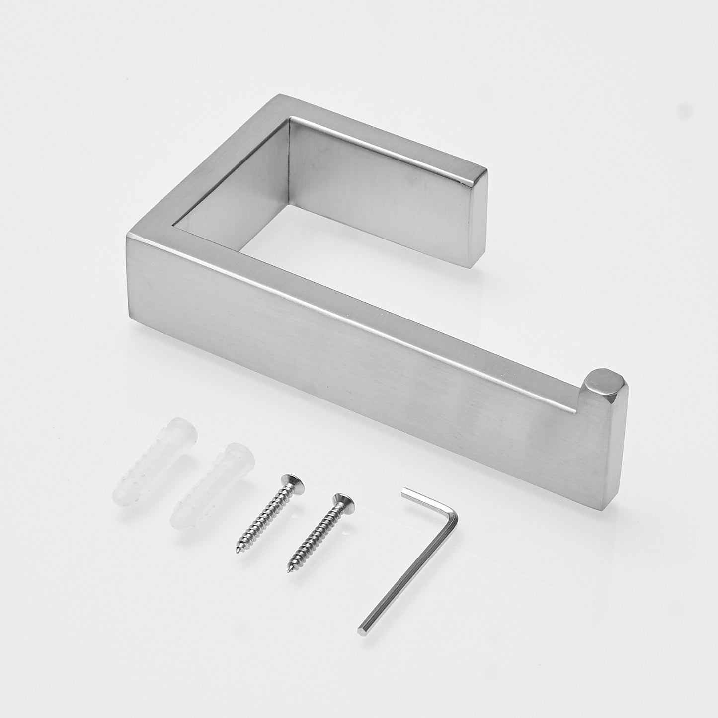 Bathroom Towel Holder Angle Simple SUS304 Stainless Steel Hand Towel Rack, Open Arm Kitchen Towel Bar