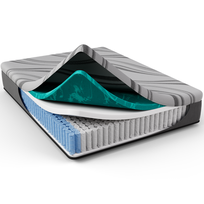 BIB NL 12" Pro Gel Hybrid Twin Mattress - Medium Comfort Solution