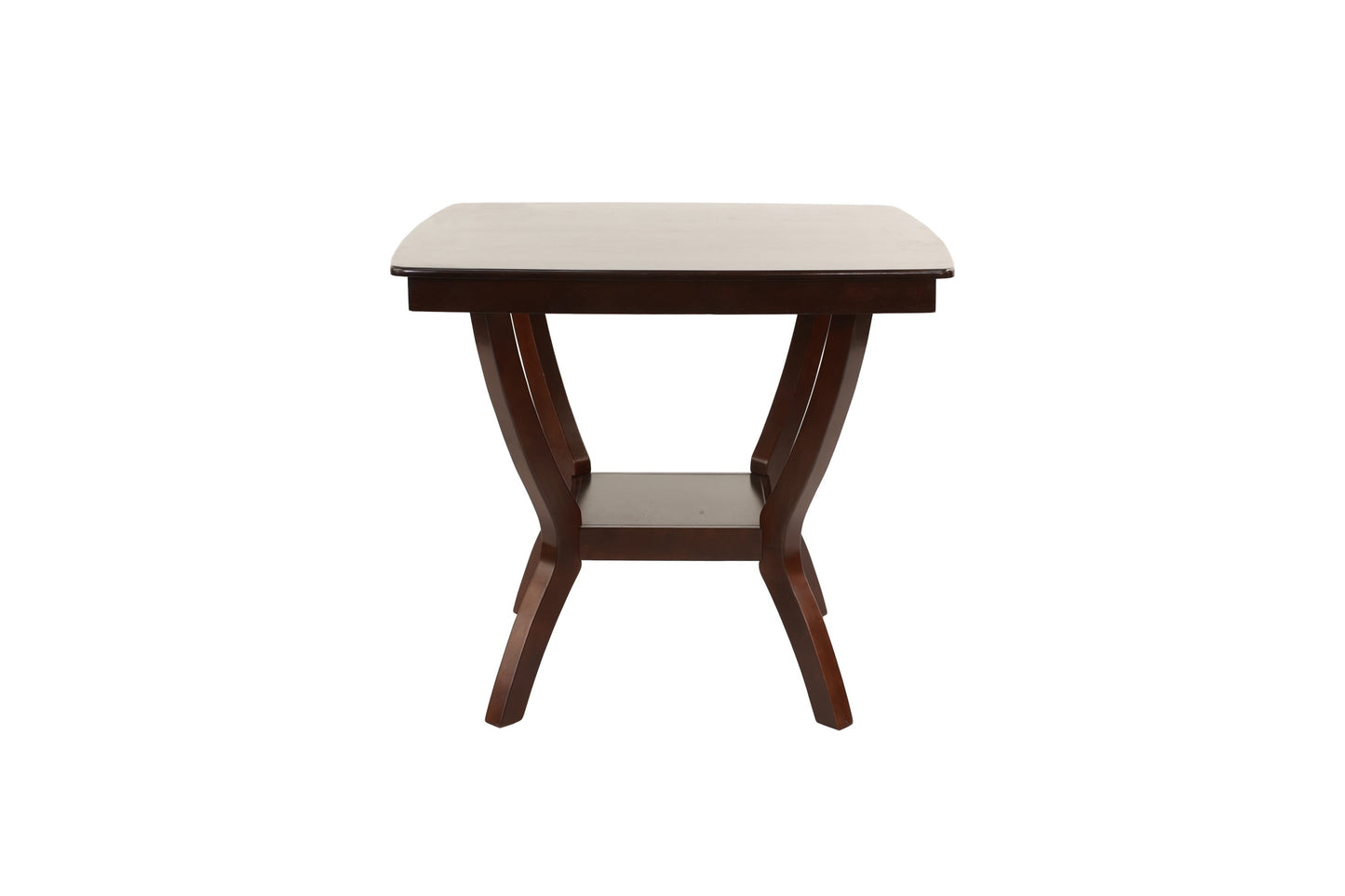 Counter Height Dining Table Rubberwood Espresso Finish