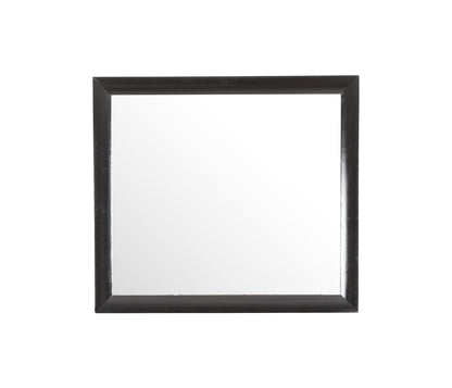Marilla G1500-M Black Modern Wall Mirror by Glory Furniture