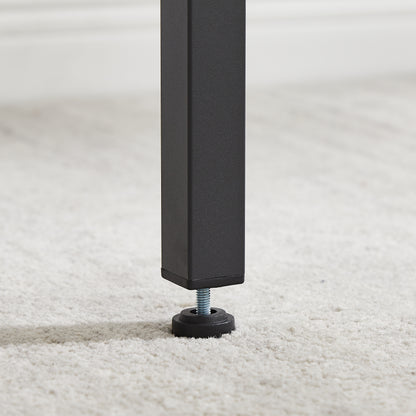 2-Piece Bar Table Set with 2 PU Stools and Backrests, Compact Modern Dining/Bar Furniture, Grey