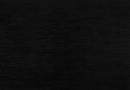 Set of 2 Dining Side Chairs, 18W x 21.5D x 38.5H, Oak Veneer Wood, Casual Farmhouse Style, Black Finish