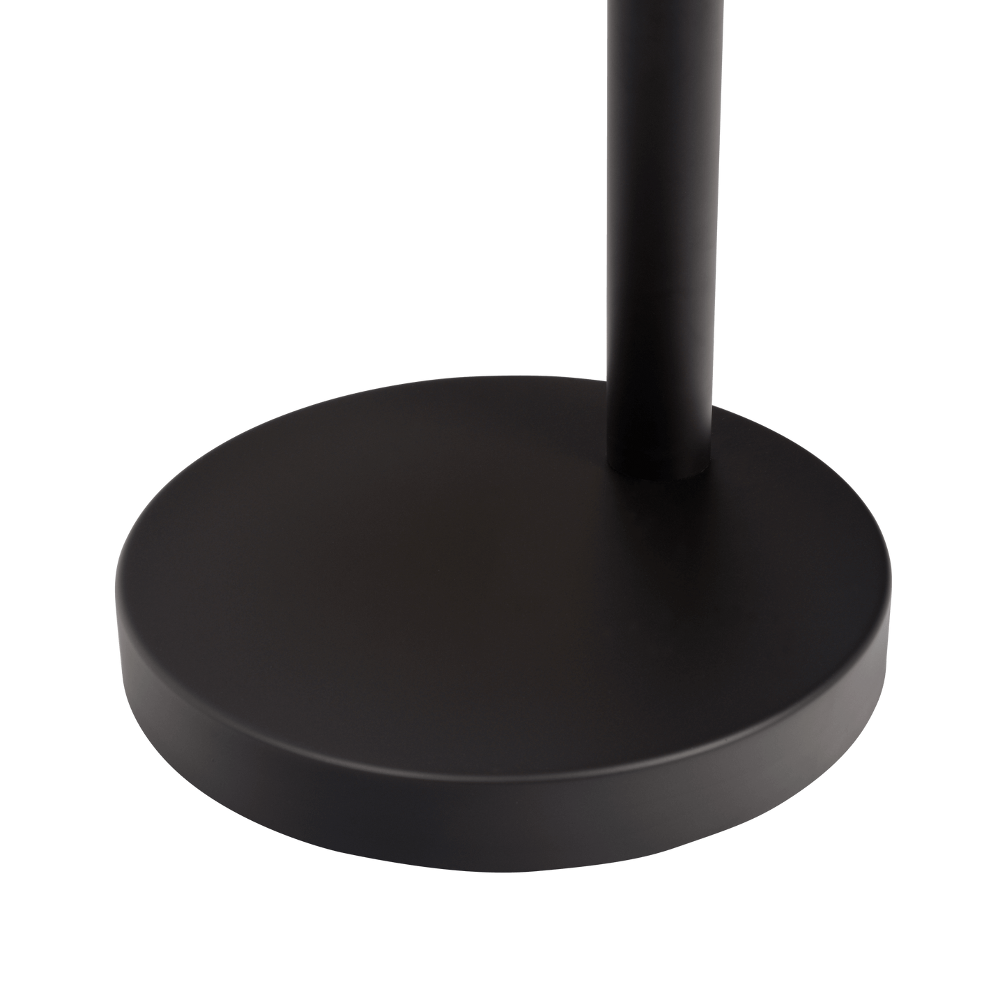 3-Arm Metal Arc Floor Lamp with Linen Shade, 73-Inch Reach, 4-Way Rotary Switch, Oil-Rubbed Bronze