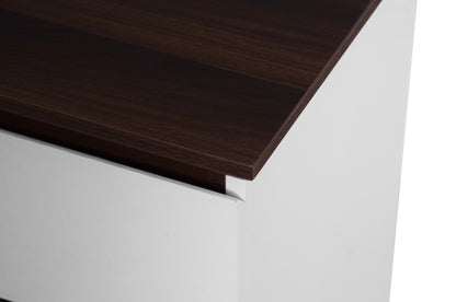 Modern 6-Drawer White Dresser for Bedroom and Living Room, Multi-Functional Storage Chest with Spacious Drawers, 47.2'' W x 15.74'' D x 30.7'' H