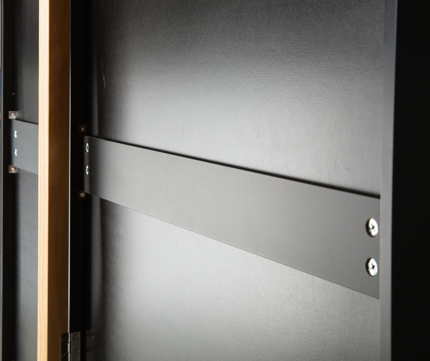 Mobile Kitchen Island with Rubber Wood Top, Adjustable Shelves & Spice Rack - Black-Beech Finish