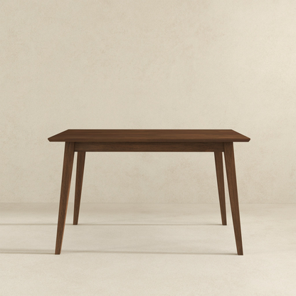 Levi Modern Style Solid Wood Rectangular Dining Kitchen Table 47"