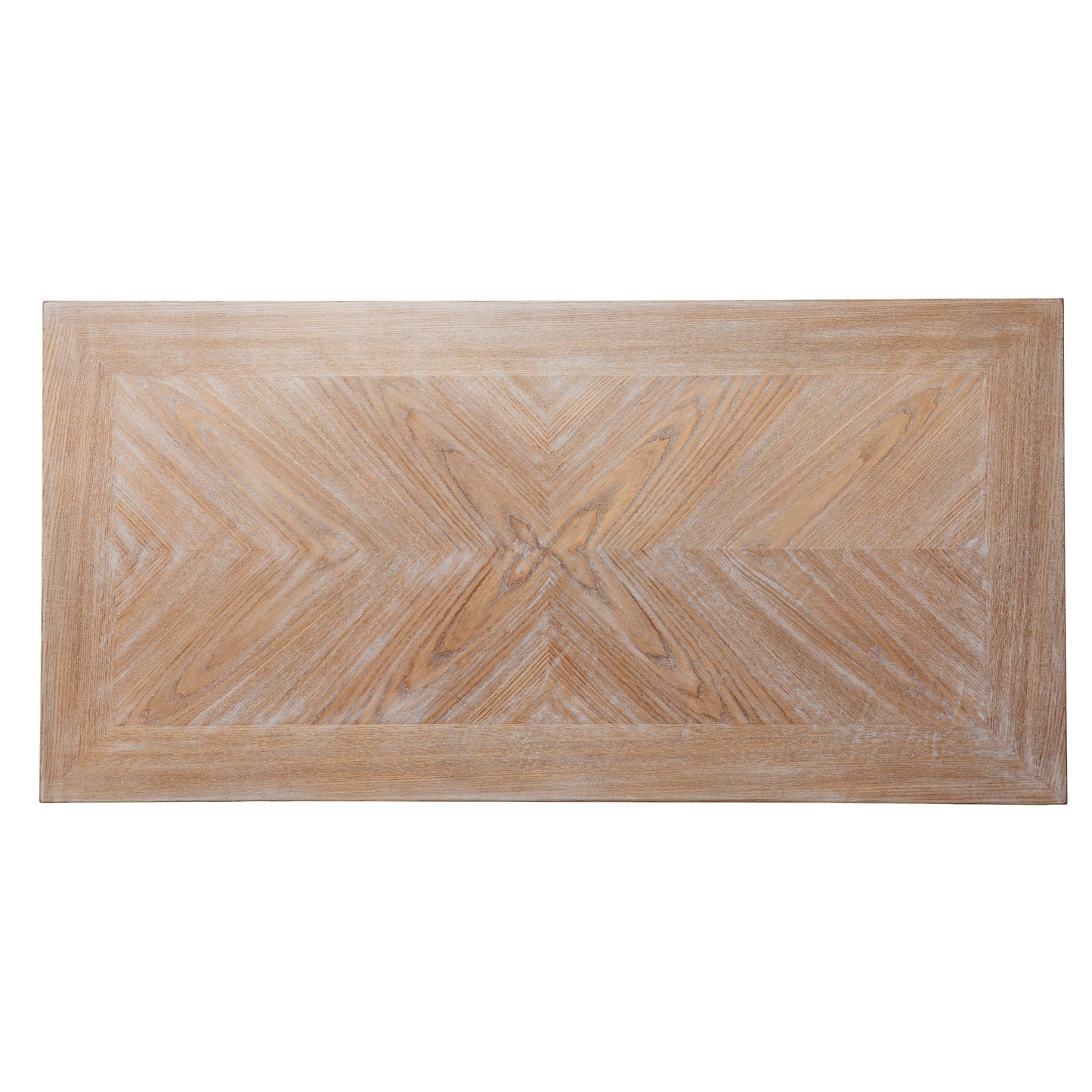 Trellis-Inspired Natural Writing Desk