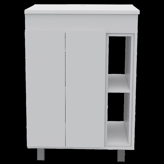Elegant White Dual Vanity Cabinet Set for Modern Bathrooms