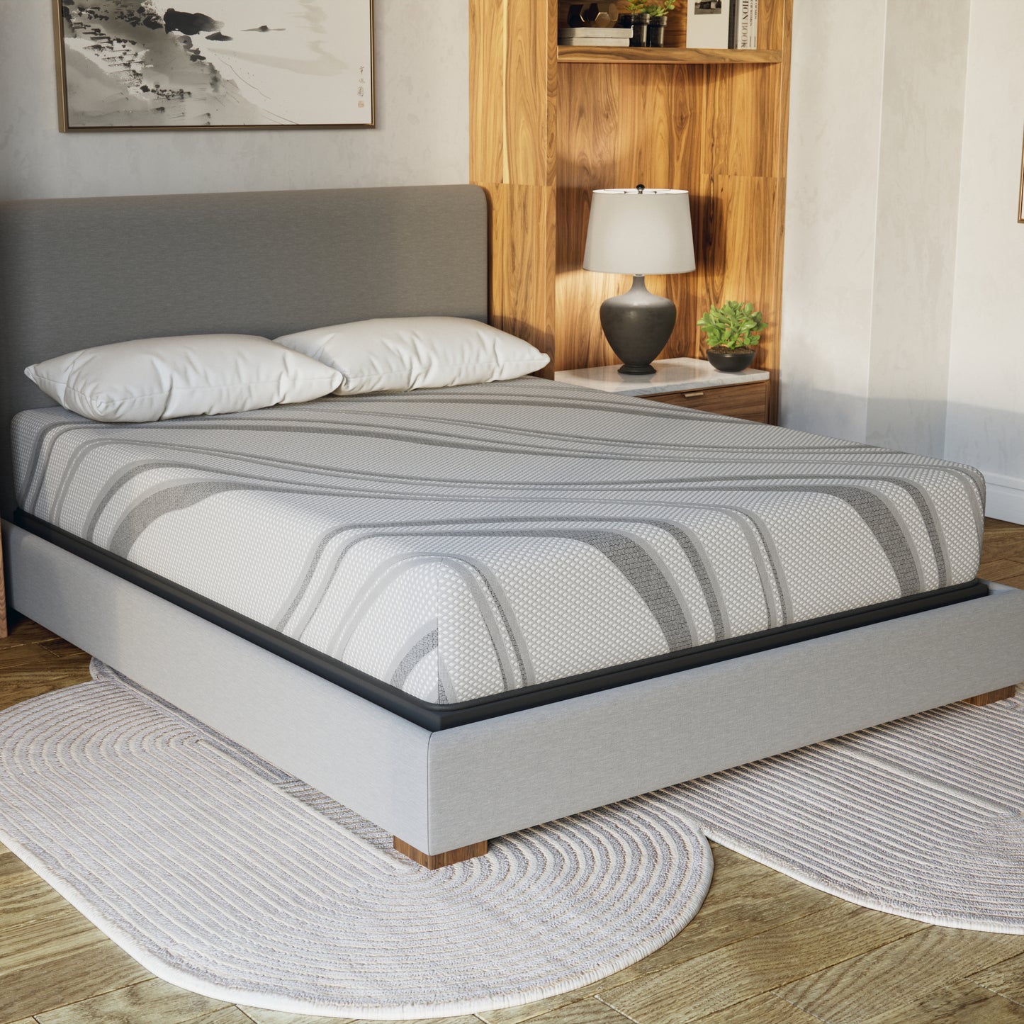 BIB NL 10" Medium Gel Foam Mattress - Twin XL Comfort Upgrade