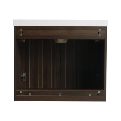 60-Inch Modern Bathroom Vanity with Soft Close Doors and Dual Sink - Eco-Friendly Design with Ample Storage Shelves