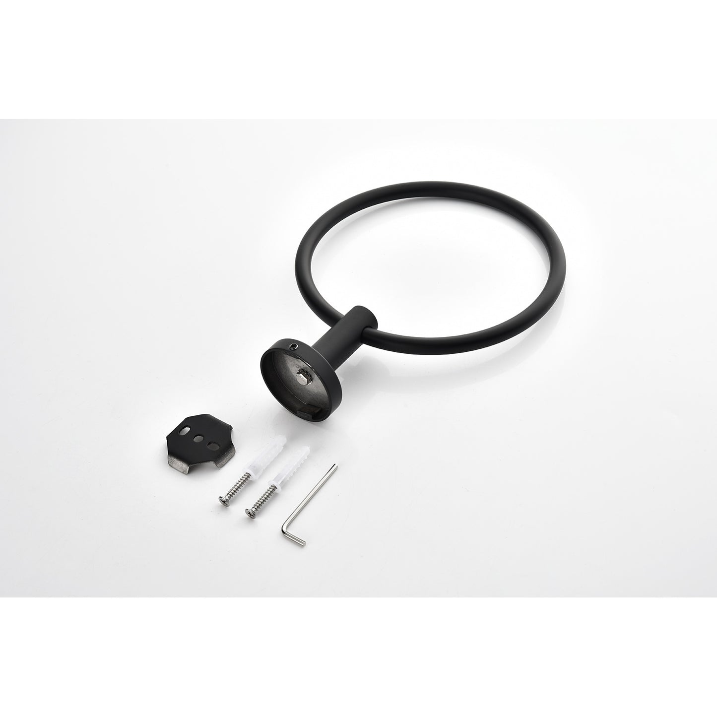 6 Piece Stainless Steel Bathroom Towel Rack Set Wall Mount