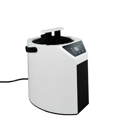 3.0L Tank Sauna Steam Generator, 360° Nozzles, 4 Gear Settings, Remote 90-Min Run Time White+Black