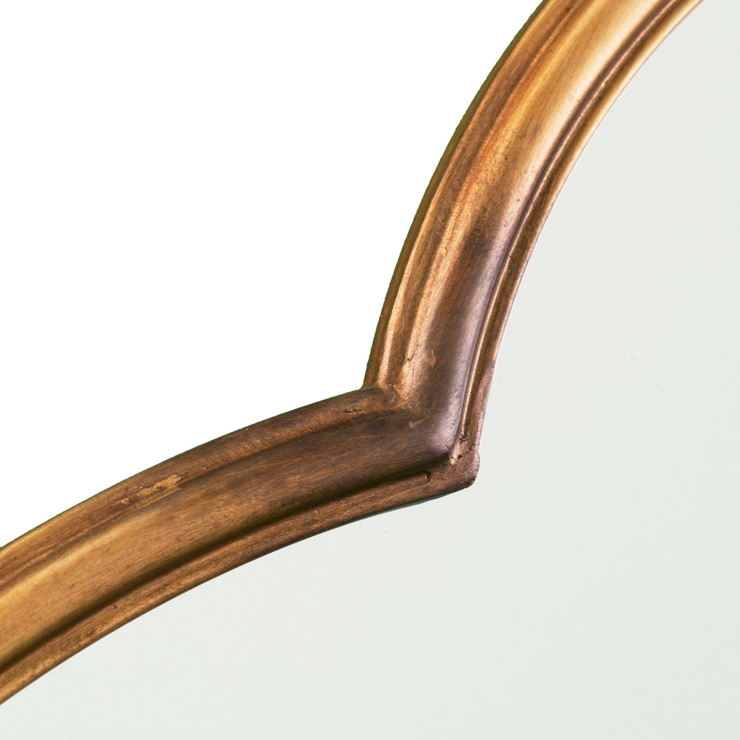 Willis Geometric Gold Wall Mirror by Holly & Martin